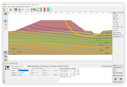 Výpočet proudění v programu GEO5 Stabilita svahu - video